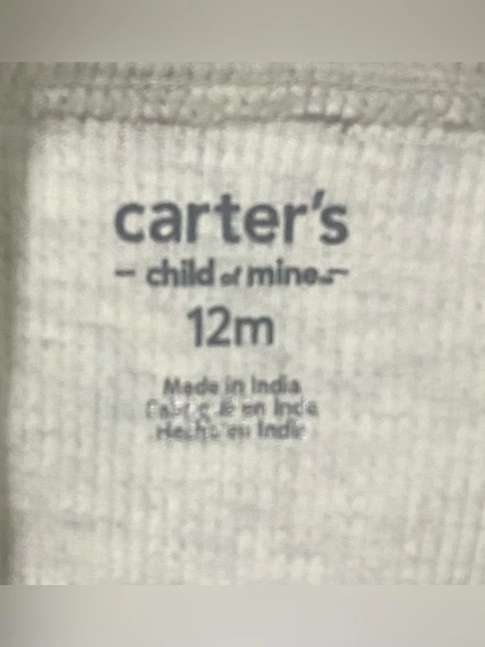 Carters 12M Gray Airplane Explorer One-Piece Romper Boho Fall Comfy Neutral